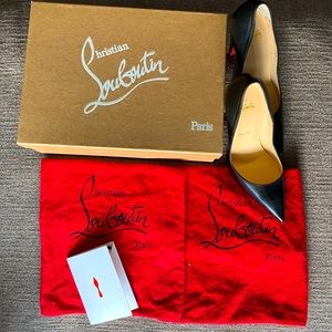 Worn Twice: Louboutin So Kate 120cm Black Matte Heels